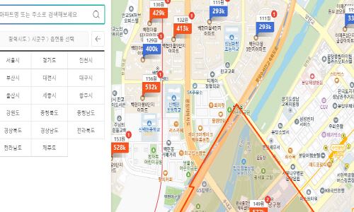 지도 기반 공동주택 에너지 사용량 플랫폼